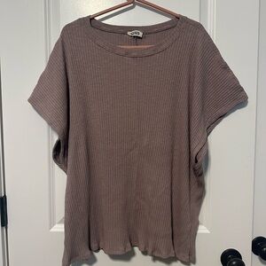 Blumin Dolman Sleeve T-Shirt women’s 2XL dusty mauve